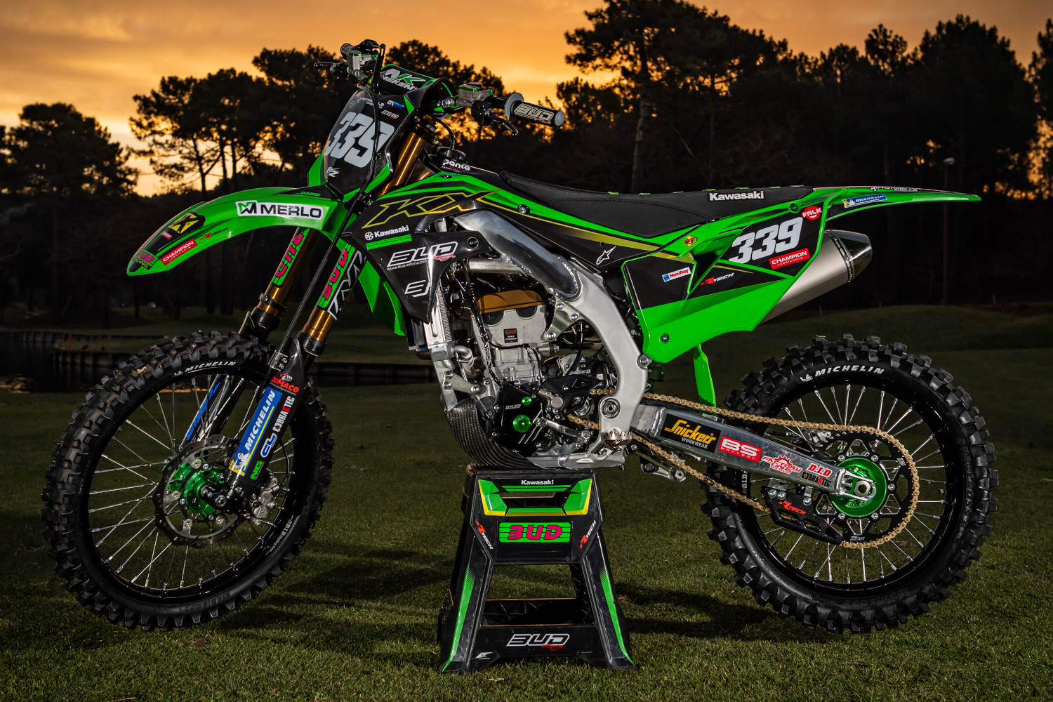 Les motos du Team Bud Racing Bud Racing Team