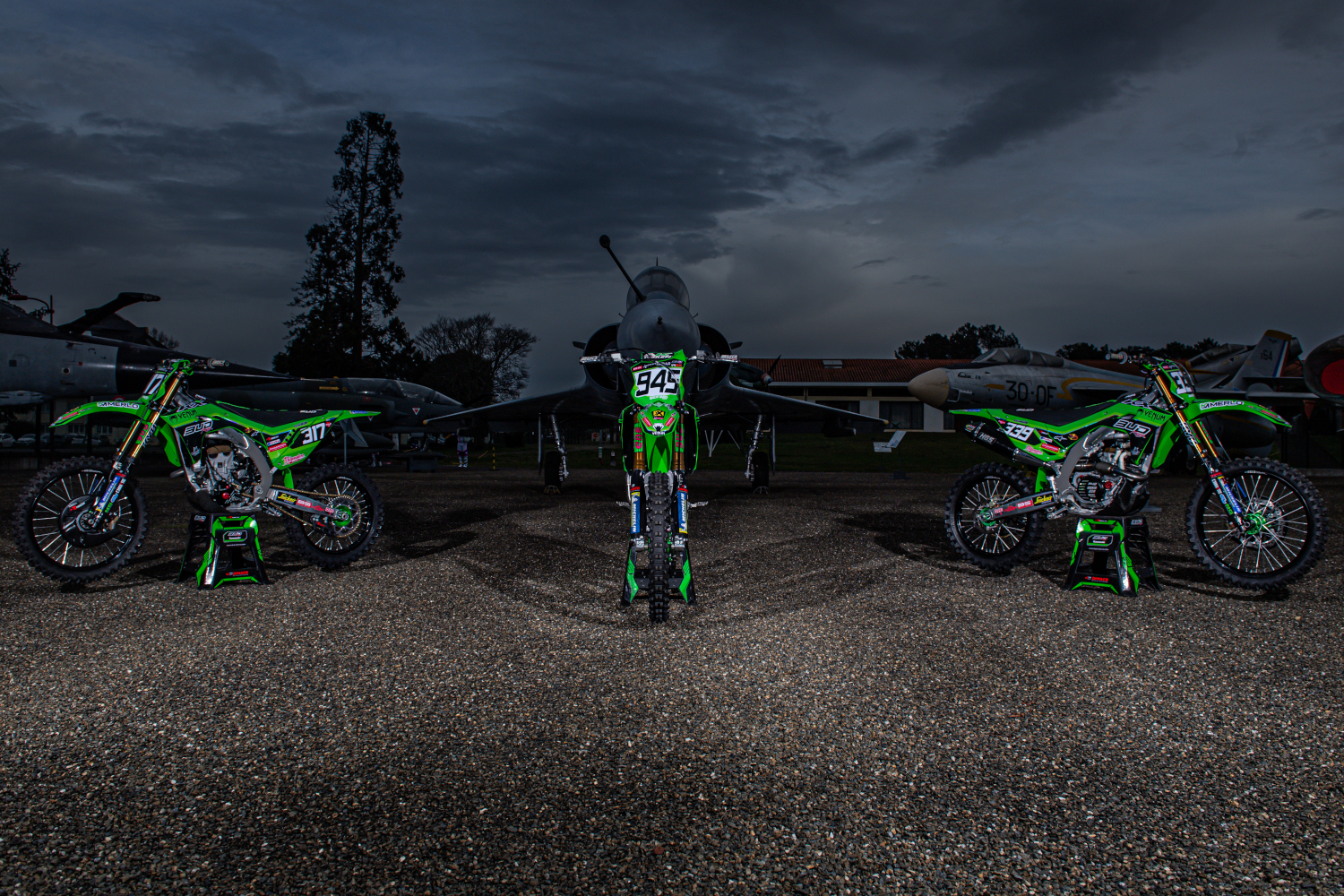 Les motos du Team Bud Racing Bud Racing Team